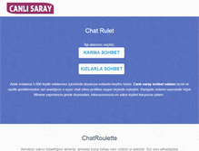 Tablet Screenshot of canlisaray.com